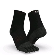 Decathlon Kiprun Running 5 Finger Socks ถุงเท้าวิ่งหุ้มข้อ ถุงเท้า แบบมีแยกนิ้ว 5 นิ้ว