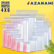 ZIP LOCK PLASTIC 5 X 8 ZIPLOCK CLIP PLASTIC 5 X 8 100 PCS