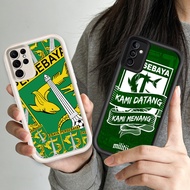 HP O-32 Persebaya Casing Siliconehp for Samsung S21 M15 A54 A17 S24 S25 FE A26 A55 Ultra 5G