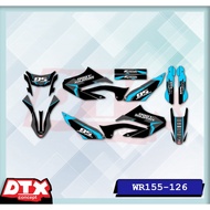 Decal wr155 full body decal wr155 decal wr155 supermoto motorcycle sticker wr155 cool motorcycle sti