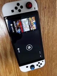Nintendo Switch OLED 白色主機連掣