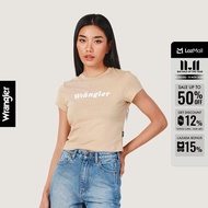 WRANGLER เสื้อยืดแขนสั้นผู้หญิง คอลเลคชั่น Everyday with Wrangler รุ่น WR S225WTSSN12