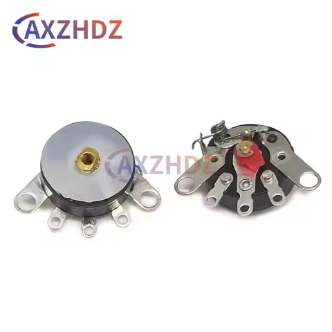 10PCS 10K 50K RV12MM Potentiometer RV12 B503 B103 B10K B50K Power Amplifier Volume Potentiometer Wit