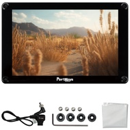 Portkeys HS8 Camera Field Monitor 8" 1100nit Brightness Dual NP-F Battery Plates 3D LUT 4K HDMI Inpu