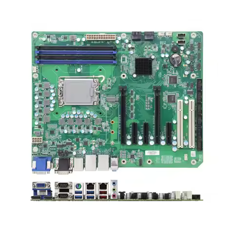 High Performance ATX Industrial Motherboard Supports Intel 12th to 14th Gen Core I9 I7 I5 I3 DDR5 up