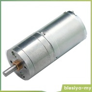 [BlesiyaMY] 6V/12V/240RPM-1360RPM DC Reducer Electric Motor Reduction Low  Motor for Robot