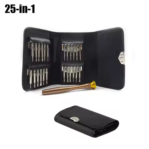25-in-1 Mini Screwdriver Repair Tool Kit , Pentalobe 0.8 1.2 P5 Torx T5 Screwdrivers for MacBook Pro