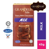 GRANDEUR Milk Chocolate Bar 45g Coklat Langkawi Murah Borong Halal Viral Sedap Borong