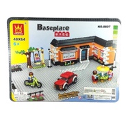 READY STOCK AND FAST DELIVERY WANGE NO. 8807 (48 CM X 64 CM) BUILDING BLOCK BASEPLATE FOR BLOCK