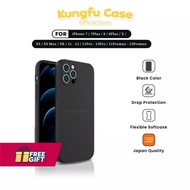 DFL# Kung Fu Case - Casing Softcase Square Edge Polos For Iphone 6Plus