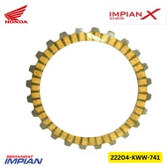 DISK, B CLUTCH FRICTION(22204-KWW-741)100% ORI HONDA GENUINE PART - CRF110
