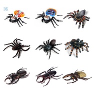 PLAY Plastic Animal Statues Home Decorations Large Realistic Spider Beetle Sculptures