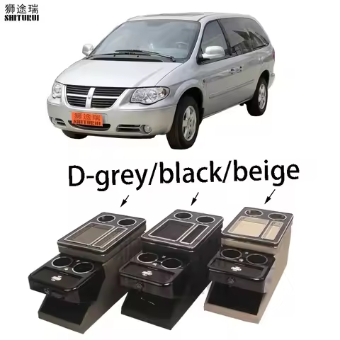 FOR Dodge caravan 2001-2007 row front railing box set general business armrest central store Busines