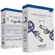 Inakustik Premium XLR Interconnect Hifi Audio Grade XLR to XLR 1.5 Meter Pair Design In Germany
