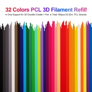 2.5mm Wire Diameter 3d doodler 22 Colors/32 Colors 3D Printing Pen pcl Low Temperature Consumables