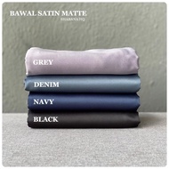 BAWAL SATIN MATTE B45 / BAWAL SATIN PLAIN B45 / BWAL SATIN PALING MURAH