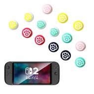 switch2Nintendo joystick caps, silicone cat paw joystick covers, buttons switch 2Handle joystick pro