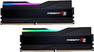 G.Skill Trident Z5 RGB Series 632GB (2 x 16GB) 288-Pin SDRAM DDR5 6600 (PC5-52800) CL34-40-40-105 1.40V Dual Channel Desktop Memory Model F5-6600J3440G16GA2-TZ5RK (Matte Black)