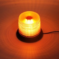 ไฟไซเรนติดหลังคา /ฉุกเฉิน /กู้ภัย LED-016 12V-24V พร้อมฐานแม่เหล็ก สว่างมาก เหลือง /สีแดง
