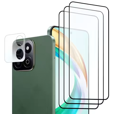 For Honor X6b 5G Screen Protector x7d X7C Tempered Glass 9H Anti-Scratch Front film X7C soft fiber C