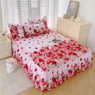 3 IN 1 SET QUEEN SIZE ROPOL CADAR BEDSHEET 150X200CM