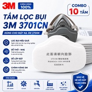 [Combo of 10 Plates] Genuine 3M 3701CN Filter – Dust Filter for 3M 3200 Mask