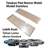 Stainless Steel Car License Plate Holder for BMW i4 i5 ix i7 eDrive Xdrive BYD Dolphin Ato 3 Seal Ch