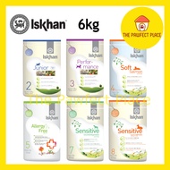 Iskhan Dog Food 6KG Makanan Anjing Allergy Free Sensitive Salmon Sensitive Duck Soft Salmon Pet Food