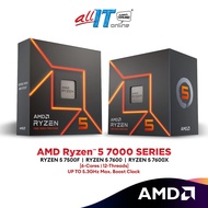 AMD Ryzen™ 5 7500F/ 7600 / 7600X AM5 Processor (6-Cores/12-Threads) | AMD Ryzen 5 7000 Series