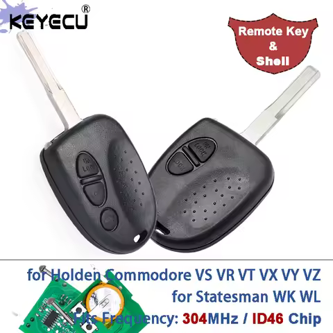 KEYECU AU for Holden Commodore VS VR VT VX VY VZ for Statesman WK WL 1993-2006 Keyless Remote Contro