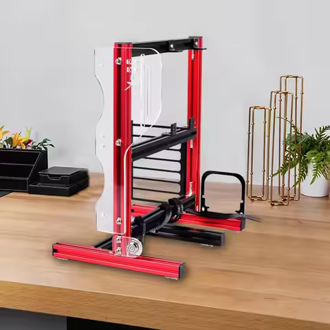 ATX Motherboard Test Bench Open Air Frame Computer Case Mining Rig Frame Aluminum Bracket with 7 PCI