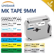 9mm Mk tape Compatible Brother MK Tape MK231 MK-231 MK 231 MK131 MK221 MK121 MK631 MK621 for Brother