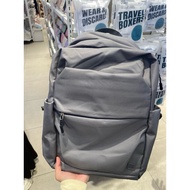 miniso - Solid Color Travel Backpack 15L (Gray)
