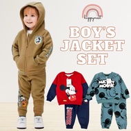 HM Disney MICKEY HOODIE Cute Kids Character Top Pullover Jacket Sweatshirt 2-6 Years Old Group Boy