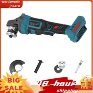 10000RPM Brushless Cordless Angle Grinder 3-Speed Adjustable Grinder for Metal Stone for Wood Cuttin