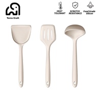 Silicone Non-stick Pan Utensils Silicone Spatula Turner Shovel Soup Ladle Colander Cookware Cooking 