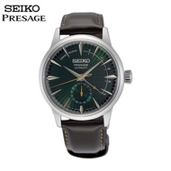 Seiko 💯(Ori) SSA459J1 Seiko Presage "Midnight Mockingbird" Automatic Stainless Steel Case Leather Strap Men's Watch