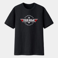 【客製化英文名】捍衛戰士 Top Gun 中性短袖棉T 純棉T恤 PS035
