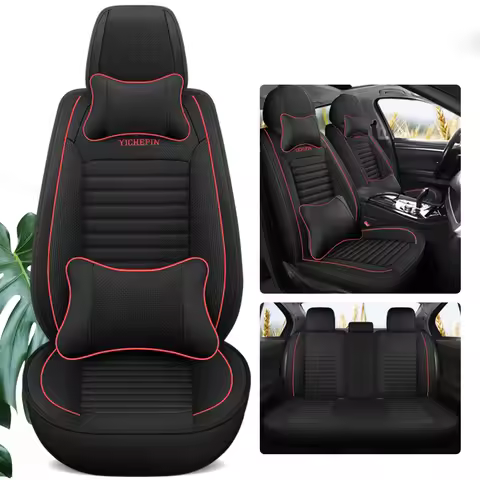 Universal Car Seat Covers For Audi A4 B6 B8 A7 4L A6 4f C5 C6 C7 Q3 Q2L Q5 BMW E60 X5 E53 E4 Auto In