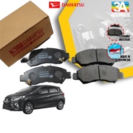 DAIHATSU FRONT BRAKE PAD 1 SET FOR PERODUA MYVI 2017 ABOVE (D20N)(04465-BZ230)