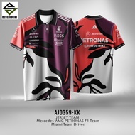 JERSEY Team Mercedes-AMG PETRONAS F1 Miami Team Drive AJ0359