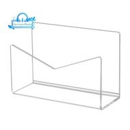 Acrylic Mail Holder Mail Organizer Countertop,Letter Holder for Desk Envelope Holder Mail Sorter Sta
