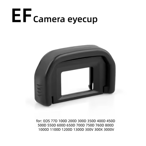 Soft Rubber EF Camera Eyecup Eyepiece for Canon EOS 200D 800D 77D 750D 700D 600D 550D 500D 1300D 120