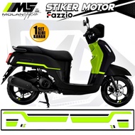 Cutting Sticker Striping Variation Yamaha Fazzio 125 - Yamaha Fazzio Hybrid - Cutting Striping Fazzi