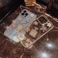 📱GSE Luxury Rhinestone Transparent Shock Proof Case For Apple IP13, IP13 PRO, IP13 PRO MAX❤️(Iphone 