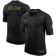 fuz 2020 New England Patriots NFL Football Jersey Bruschi Edelman TShirt Pay Tribute Jersey Sport Top Tee Unisex