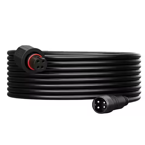 CJSD-10FT Extension Cable For Govee Outdoor Flood Lights And Spot Lights,Waterproof 4Pin Extension C