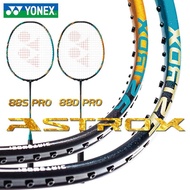 YONEX ASTROX-88s/88d Pro 4U  Carbon Fiber Racket Single Badminton Racket 26-30LBS with  Badminton Ba