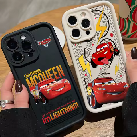 Cartoon Cars M-McQueens Phone Case for Motorola Moto G86 G85 G84 G75 G60 G54 G53 G52 G35 G34 G32 EDG