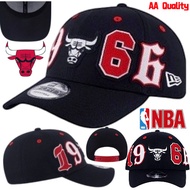 NBA CHICAGO BULLS New/Era Adjustable Baseball Cap - Black